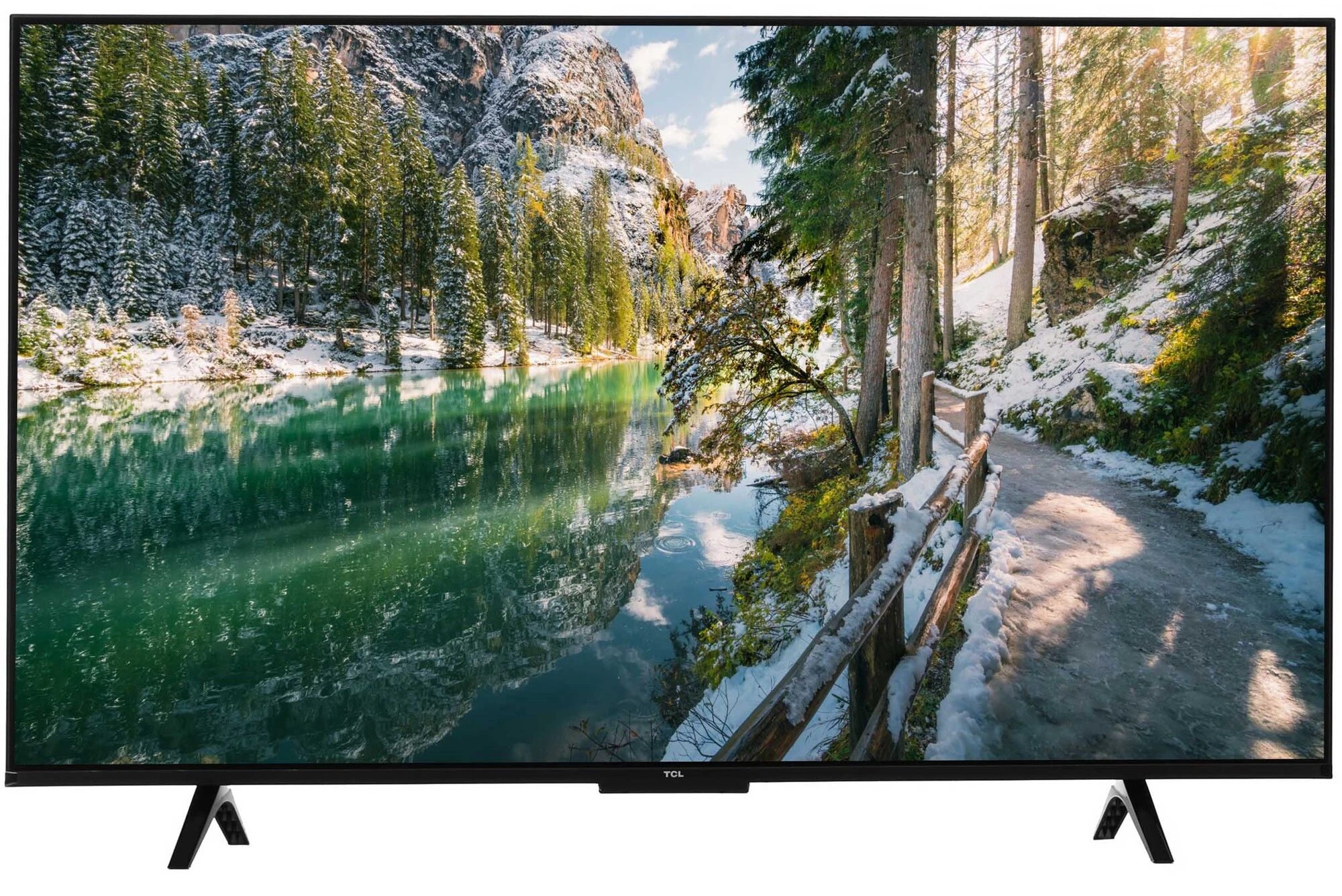 TCLТелевизорTCL43P755,DirectLED,4KUltraHD,Wi-Fi,60Гц,GoogleTV,черный43"4KUHD,черный