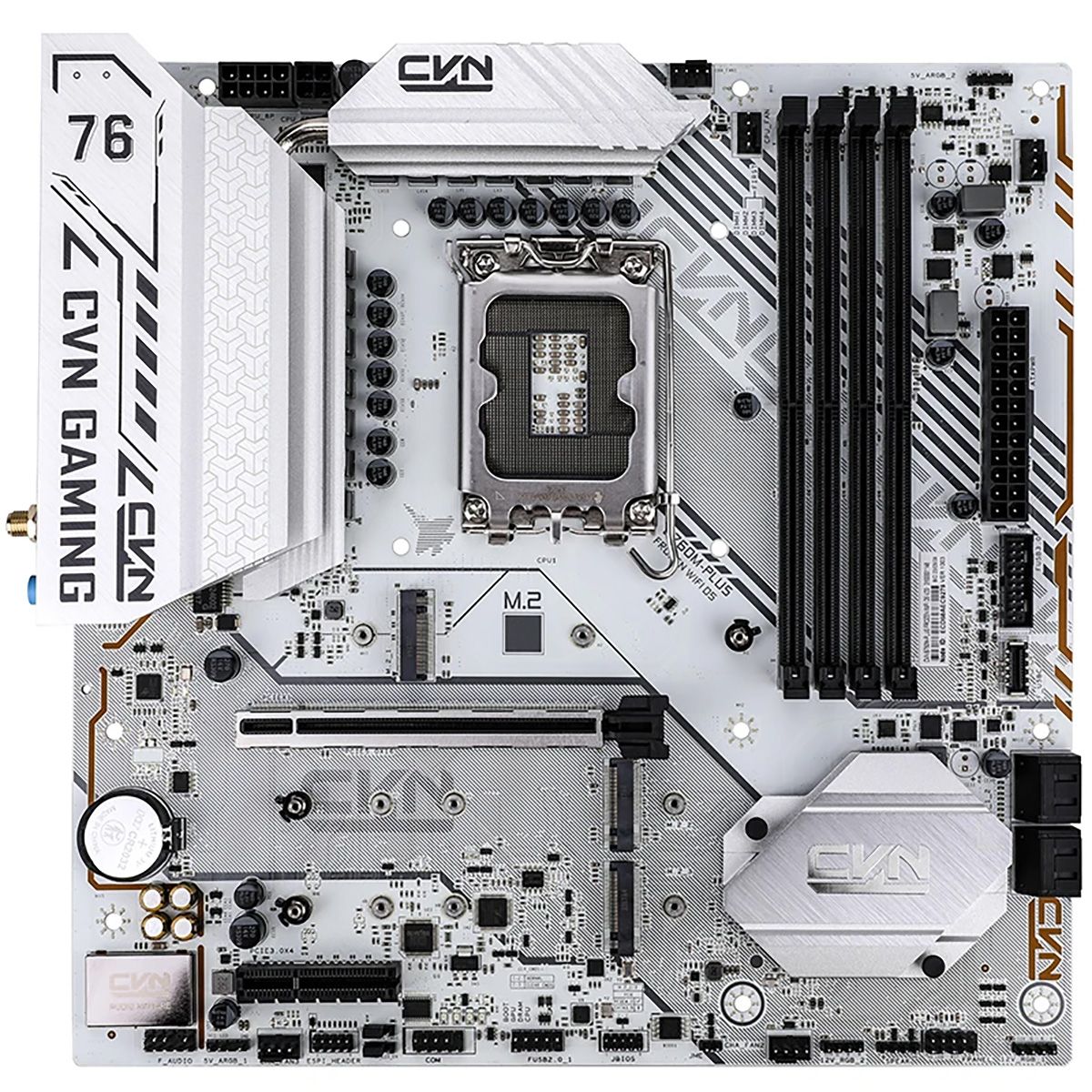 МатеринскаяплатаColorfulCVNB760M-PLUSFROZENWIFID5V20,LGA1700,IntelB760,Micro-ATX,RTL(CVNB760M-PLUSFROZENWIFID5V20)