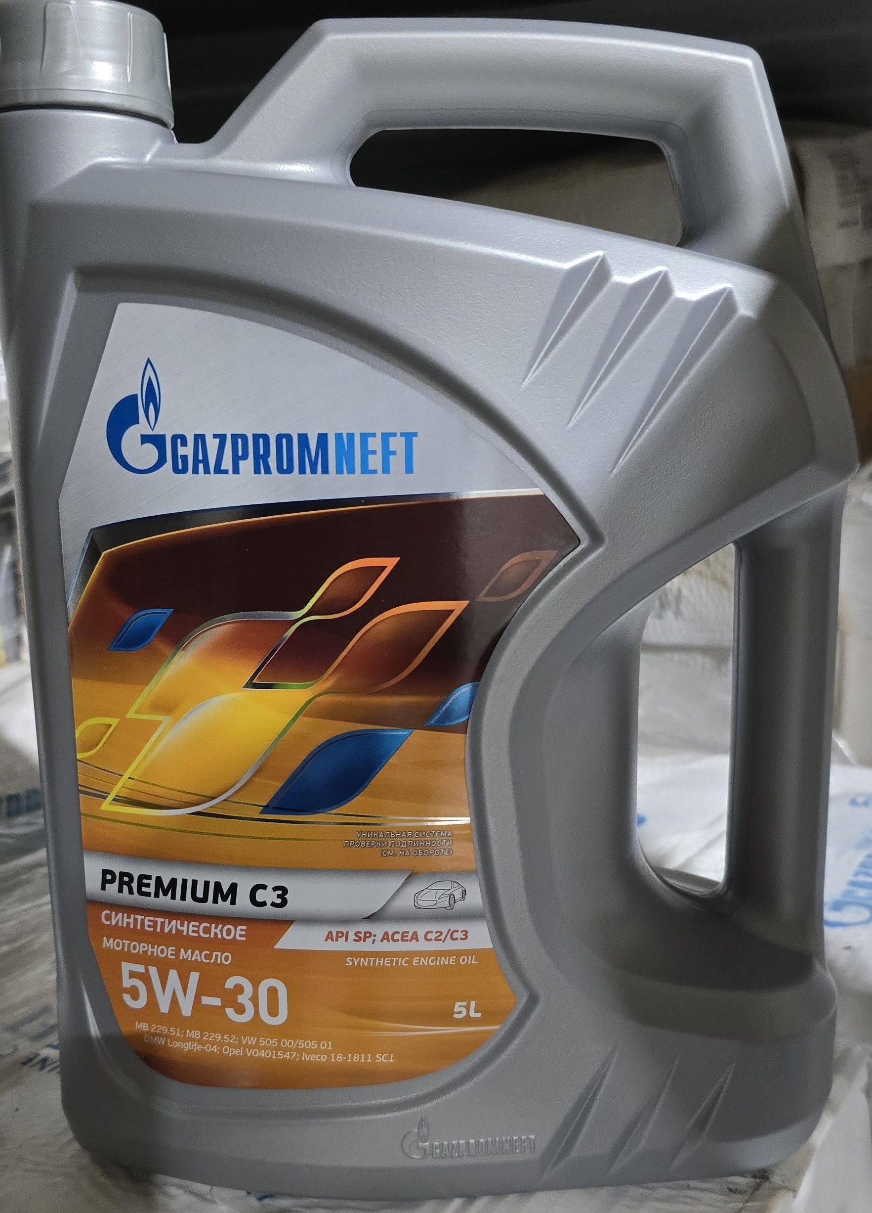 Gazpromneft5W-30Масломоторное,Синтетическое,5л