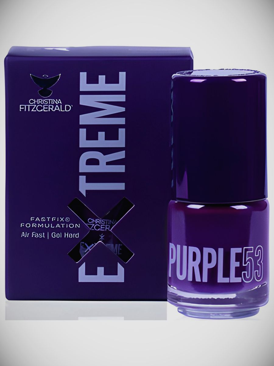 EXTREME Лак для ногтей - PURPLE 53 / Mivis / Extreme purple 53 /15ml