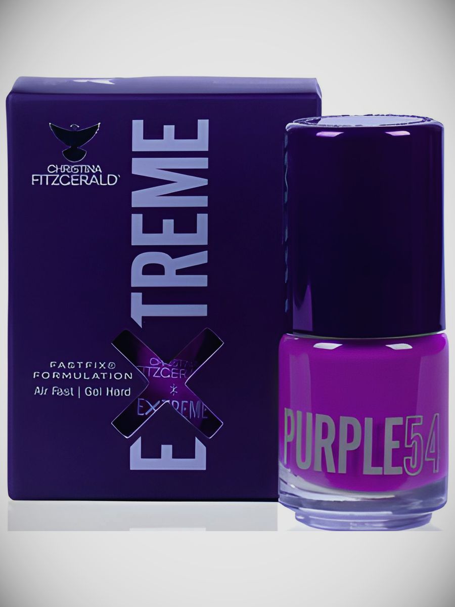 EXTREME Лак для ногтей - PURPLE 54 / Mivis / Extreme purple 54 /15ml