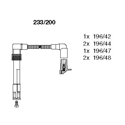 Комп.проводов AUDI A4/A6/A8 2.4-2.8