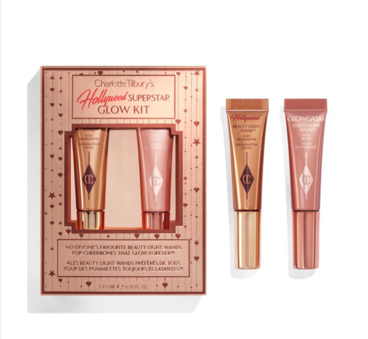 CharlotteTilburyПодарочныйнаборхайлайтеровDREAMYSUPERSTARGLOWKIT2x5мл