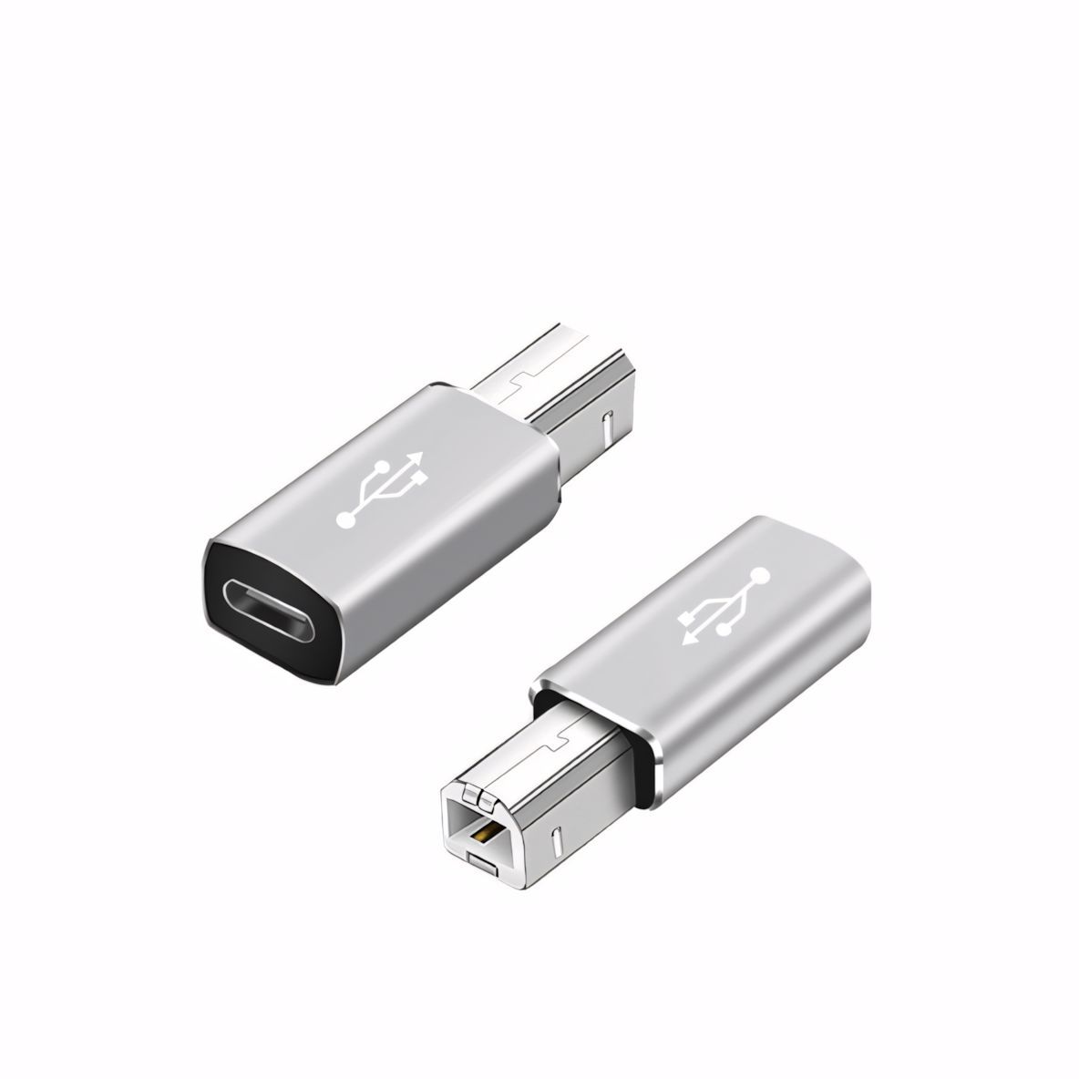 Адаптер переходник USB TYPE-B в USB TYPE-C