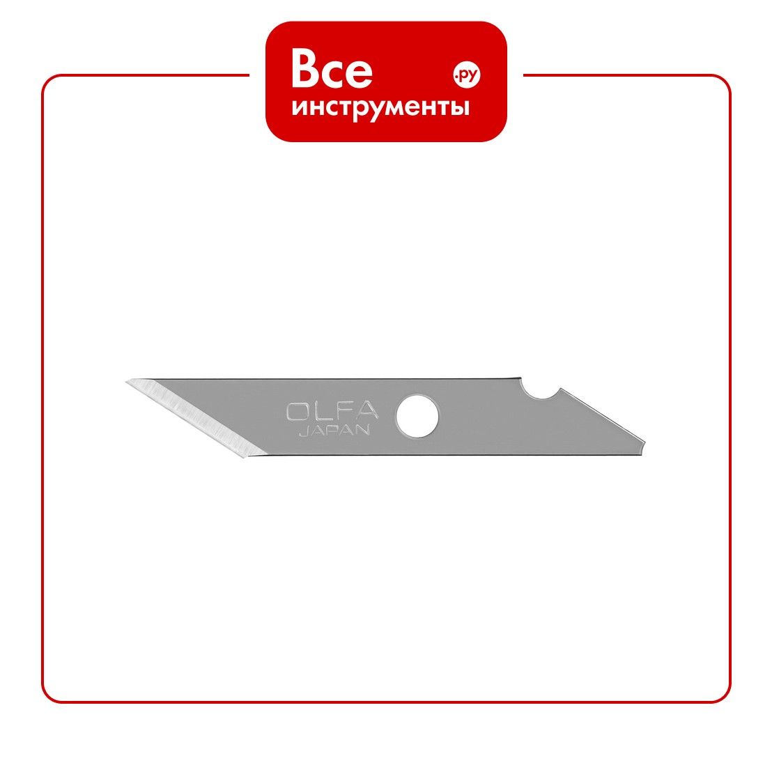 Перовые лезвия OLFA для ножа OL-AK-1 6 мм 25 шт. OL-KB