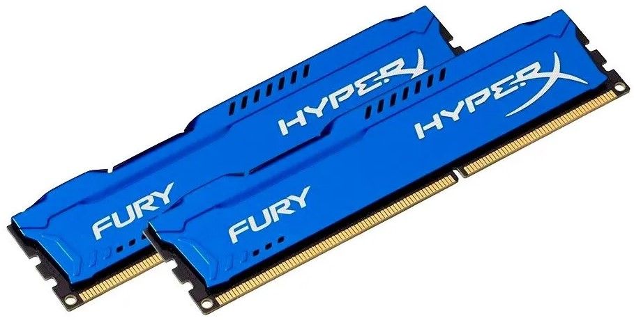 HyperXОперативнаяпамятьдлякомпьютераKingstonDDR3PC128001600Mhz2x8ГБ(готовыйнабориз2модулейHX316C10FK2/16)