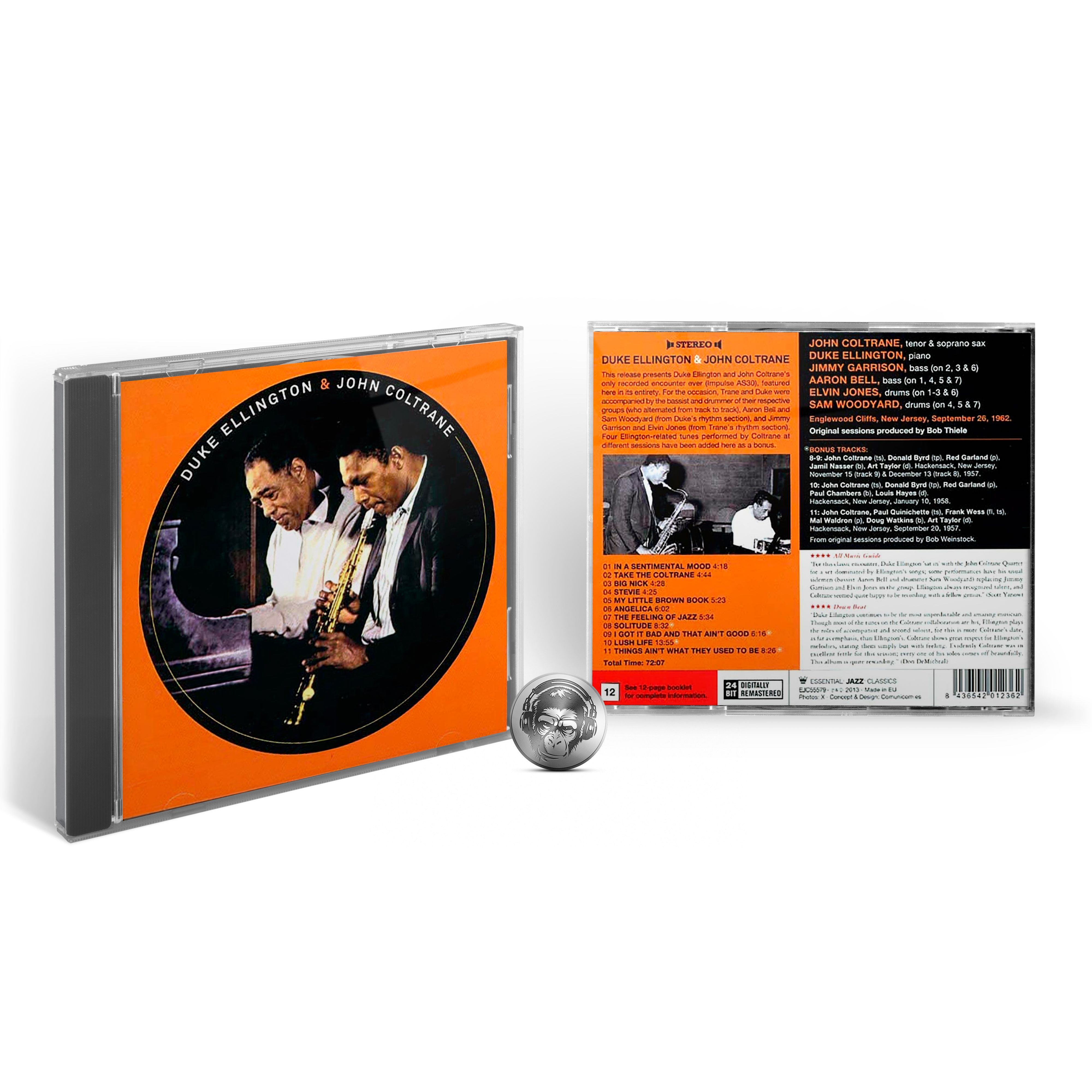 Музыкальный диск Duke Ellington & John Coltrane - Duke Ellington & John Coltrane (1CD) 2012 Essential Jazz Classics Jewel