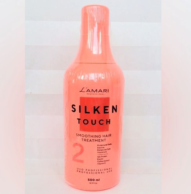 Кератин для выпрямления волос L'AMARI Silken Touch 500 ml