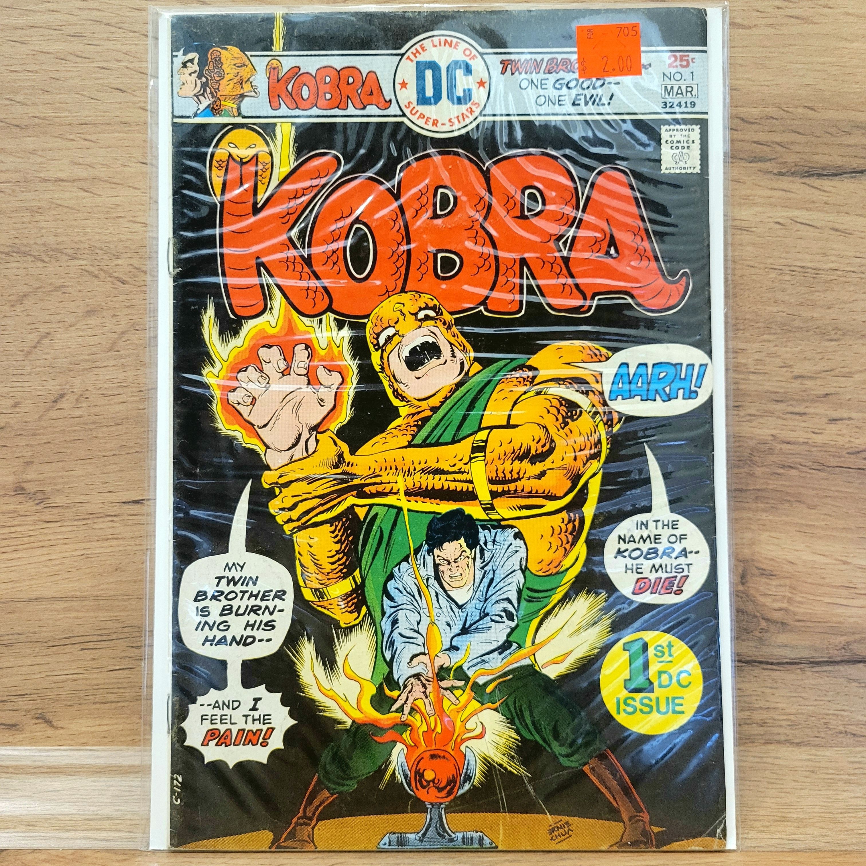 Раритетный Комикс Kobra #1. 1974 Год. | Stan