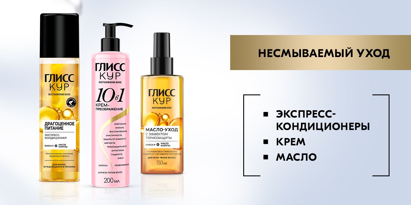 Глисс Кур Бальзам кондиционер для волос женский Жидкий шелк, 360 мл(图6)