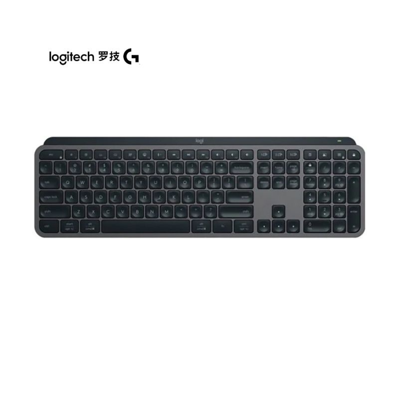 LogitechКлавиатурабеспроводнаяMXKeysS,Английскаяраскладка,черный