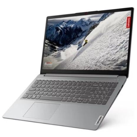 Lenovo IdeaPad 1 15ALC7 Ноутбук 15.6", AMD Ryzen 5 5625U, RAM 8 ГБ, SSD 512 ГБ, AMD Radeon Graphics, Без системы, (82R400W5RK), серый, Русская раскладка