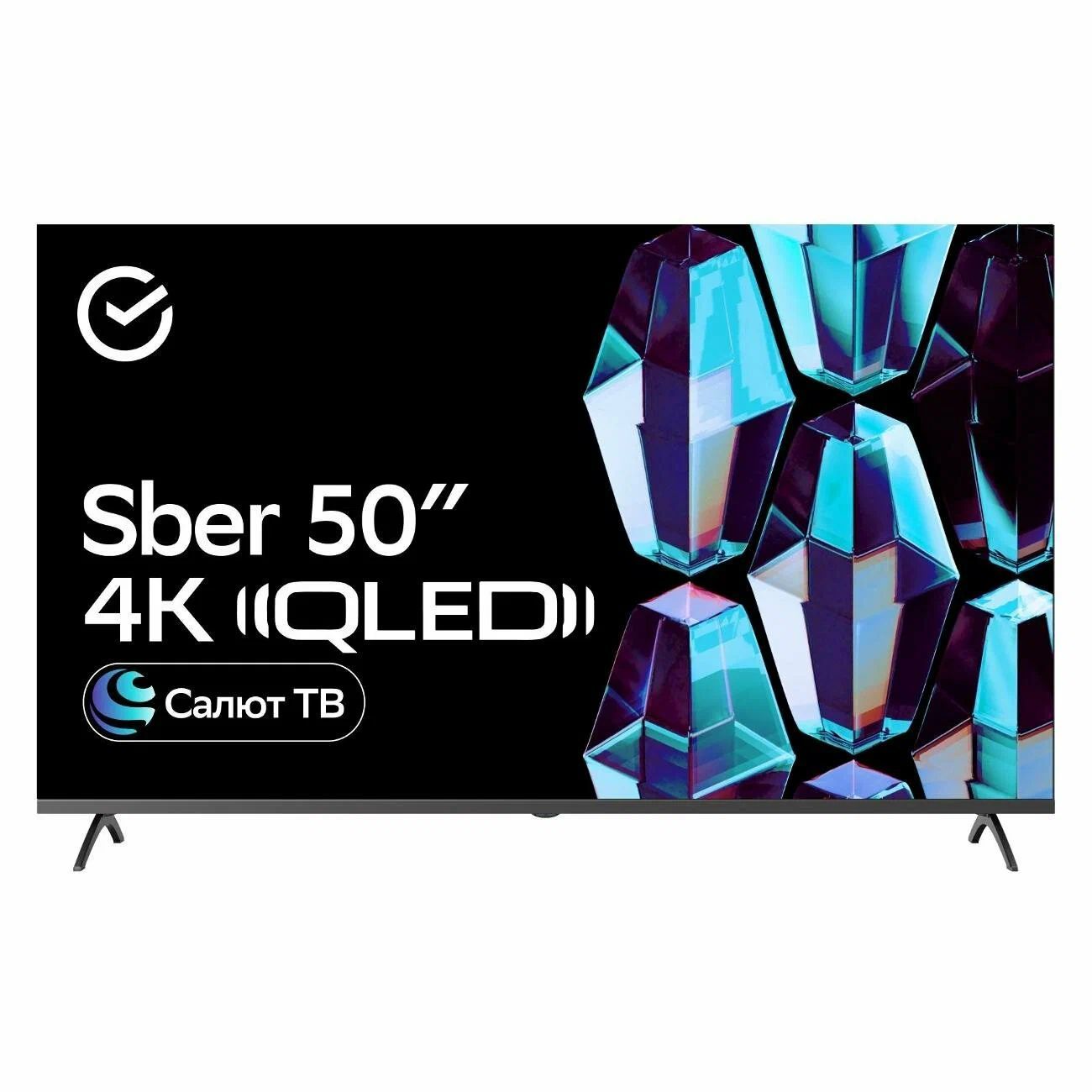 Sber Телевизор 50", черный