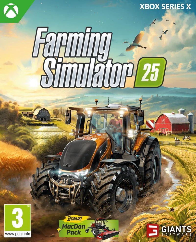 Игра Farming Simulator 25 (Xbox Series X, Русские субтитры)