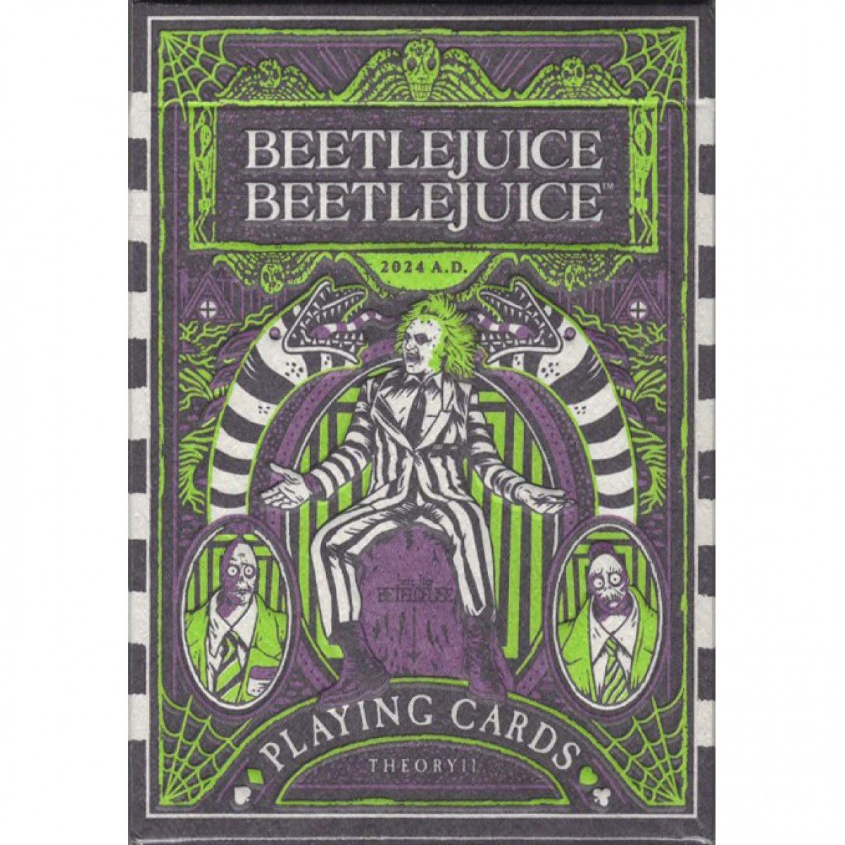 Игральные карты BEETLEJUICE PLAYING CARDS от THEORY11