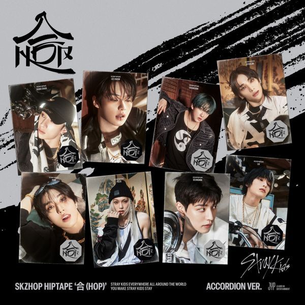 АльбомыStrayKids-SKZHOPHIPTAPE(HOP)(Подарокнапредзаказ+коробкакарточек)K-POPOfficialStore