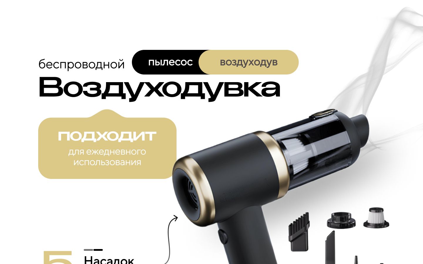 Воздуходувка для компьютера электрическая портативный пылесос для комп(图1)