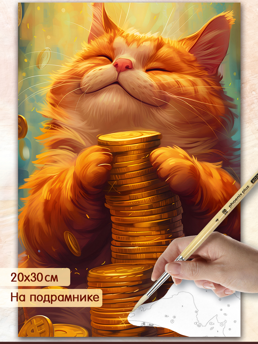 НабордлятворчестваКартинапономерам20х30смнаподрамнике(16цветов)