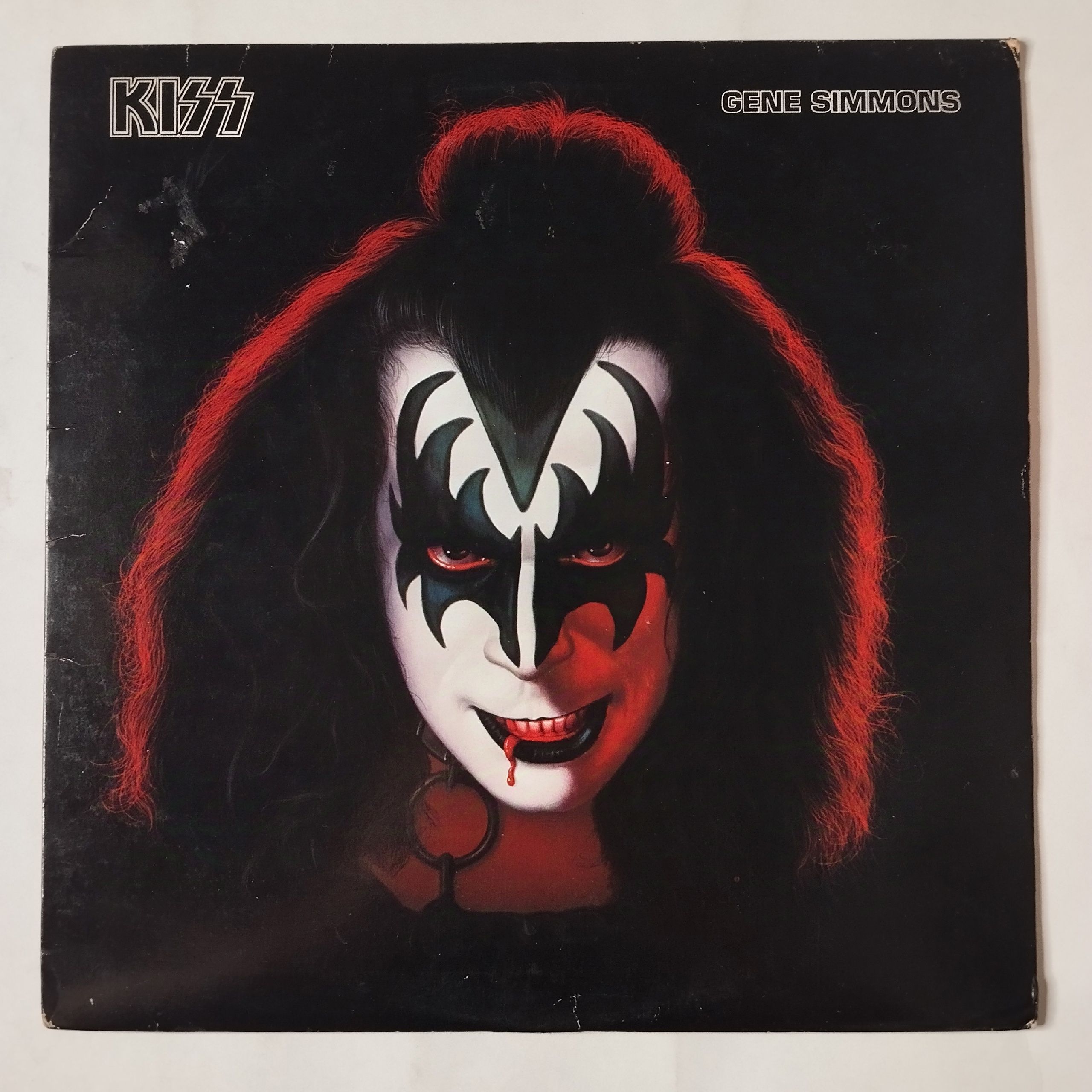 Винтажная виниловая пластинка LP Kiss Gene Simmons (USA 1978)