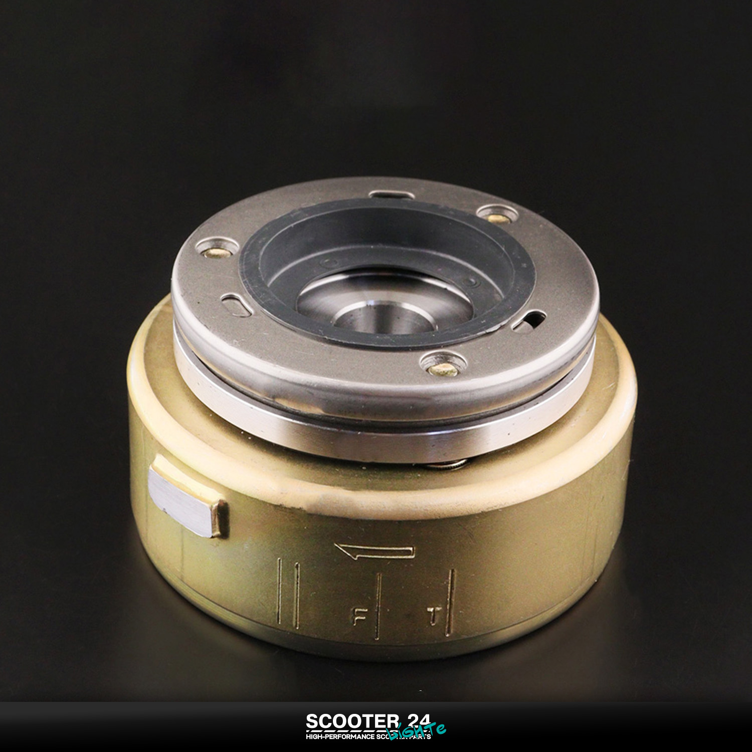 Магнит генератора (ротор) 4T CG125/150 (+обгонная муфта) "Xuan Koo" 157FMI 163FML 165FMM