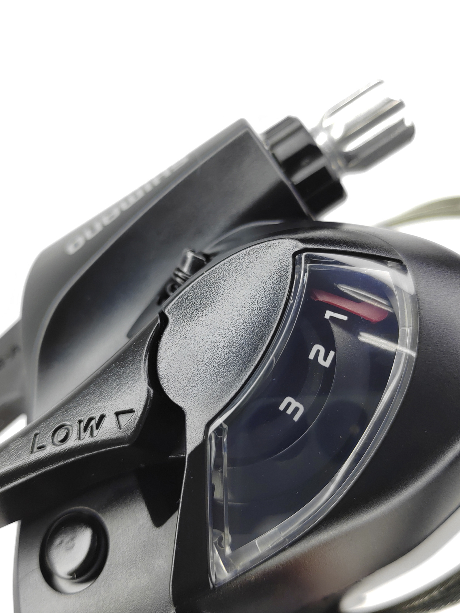 Shimano Шифтер ручка тормоза ST-EF41, серия Tourney, 3 скорости, под левую руку, трос 180 см, черный — Товары для велоспорта — фото 4