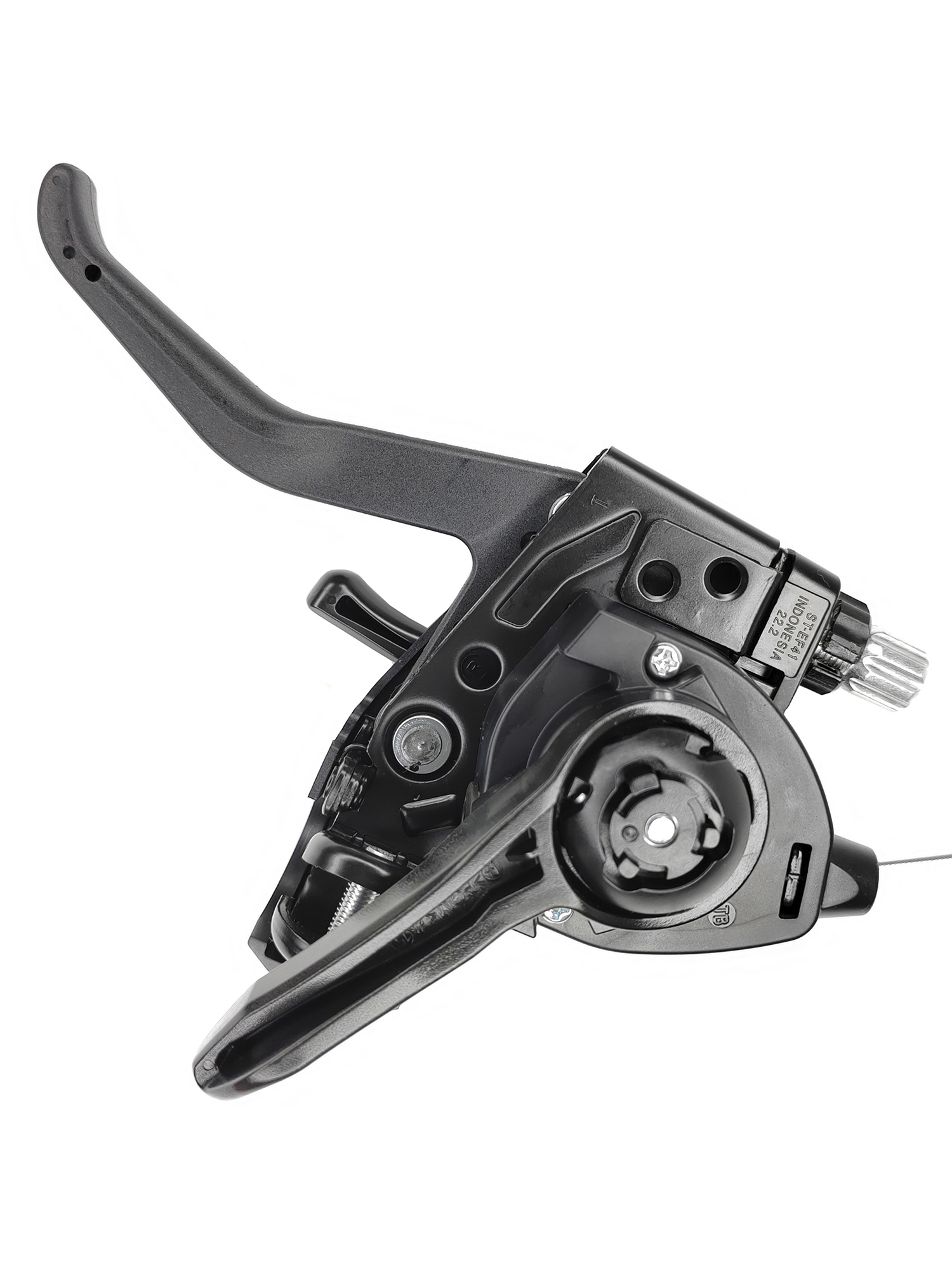 Shimano Шифтер ручка тормоза ST-EF41, серия Tourney, 6 скоростей, под правую руку, трос 205 см, черный — Товары для велоспорта — фото 3