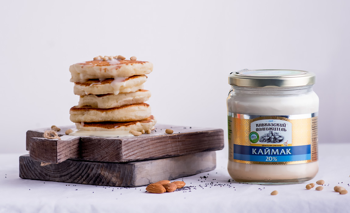 Каймак20%0,4л,"Кавказскийдолгожитель"