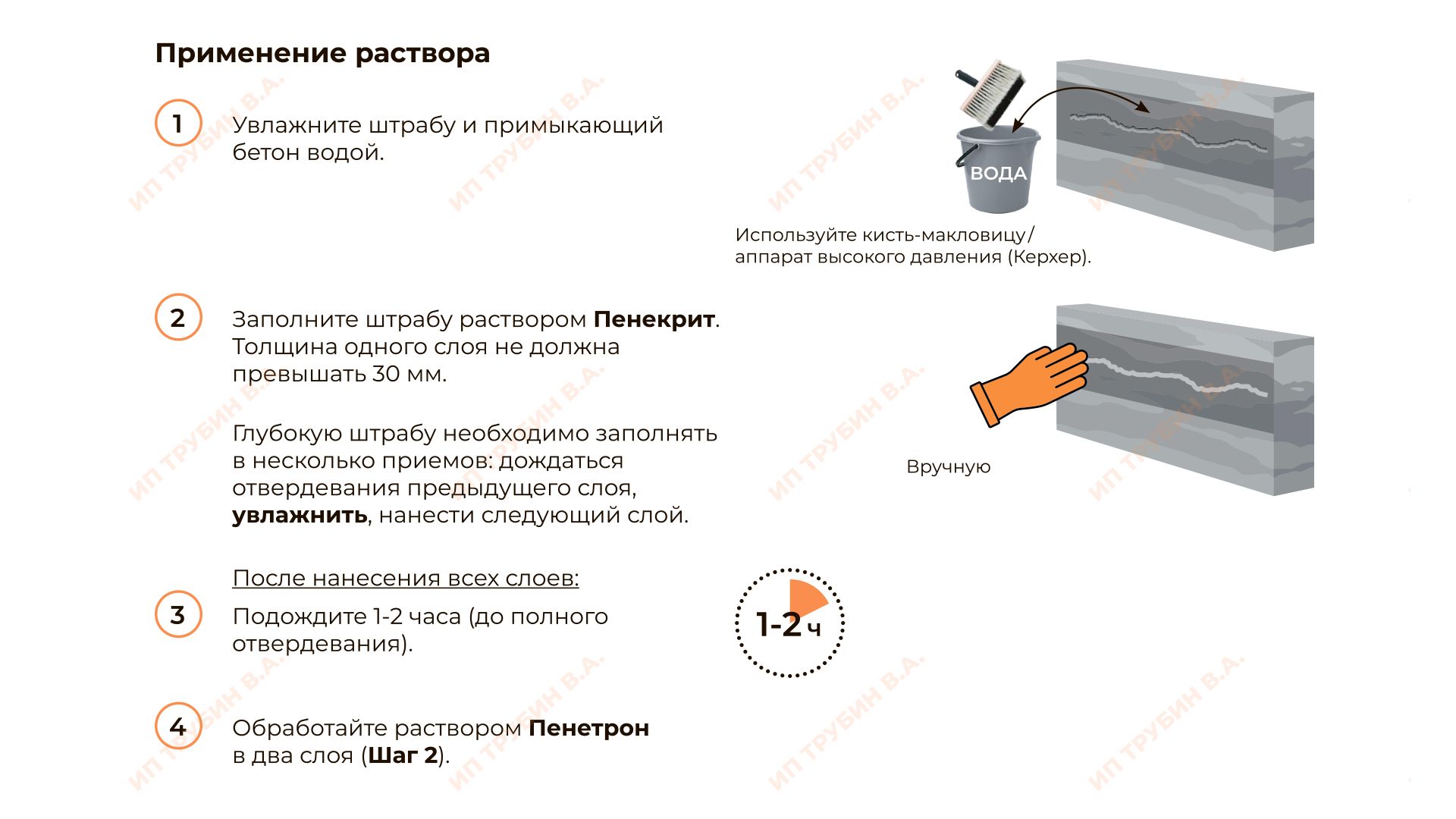 Гидроизоляция бетона Пенетрон(图6)