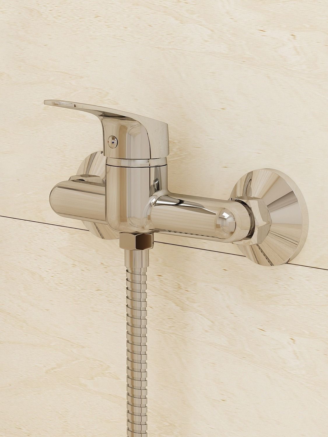 Фото товара на маркетплейсе ozon Смеситель для душа Milardo, латунь, Simp, SIMSB00M03WA