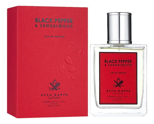 ACCA KAPPA BLACK PEPPER SANDALWOOD Парфюмерная вода унисекс 100 мл Acca Kappa