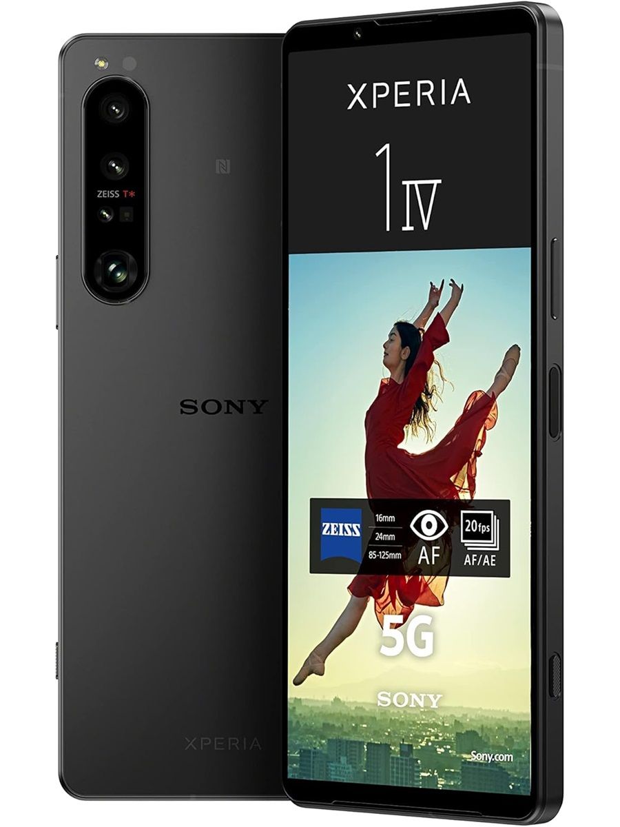 SonyСмартфонСмартфонSonyXperia1IV5GРусский4KNanoSim+esimGlobal12/256ГБ,черный
