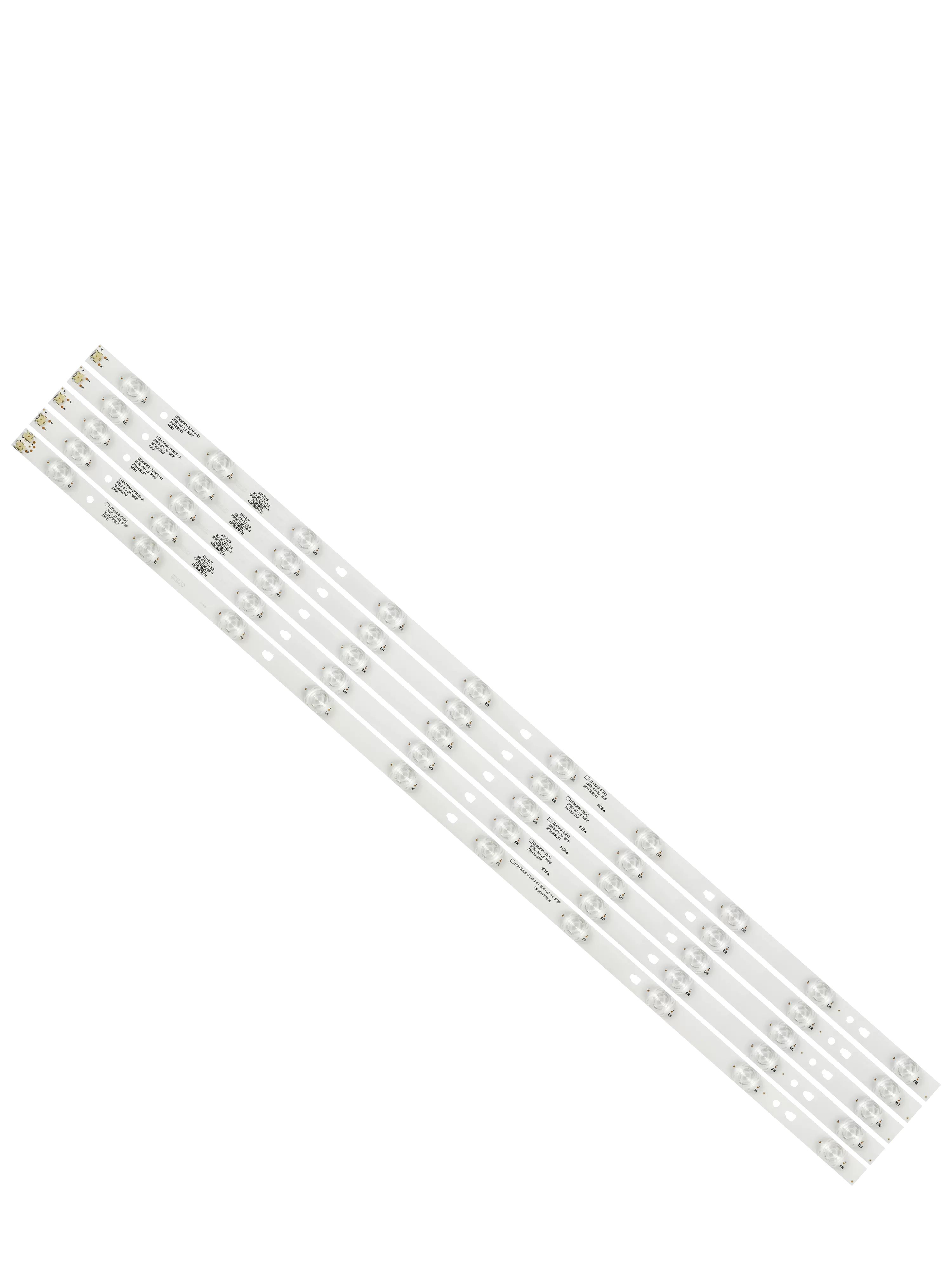 Подсветка для JVC LT-43M650, DOFFLER 43DF49-T2, HAIER LE43U6500U, KIVI 43UK30G, 43UX10S, 43FK30G, 43UK32G, 43UR50GU; LED43D10-03(A) LED43D10A-ZC14FG-01, LED43D10-04(B) LED43D10B-ZC14FG-01