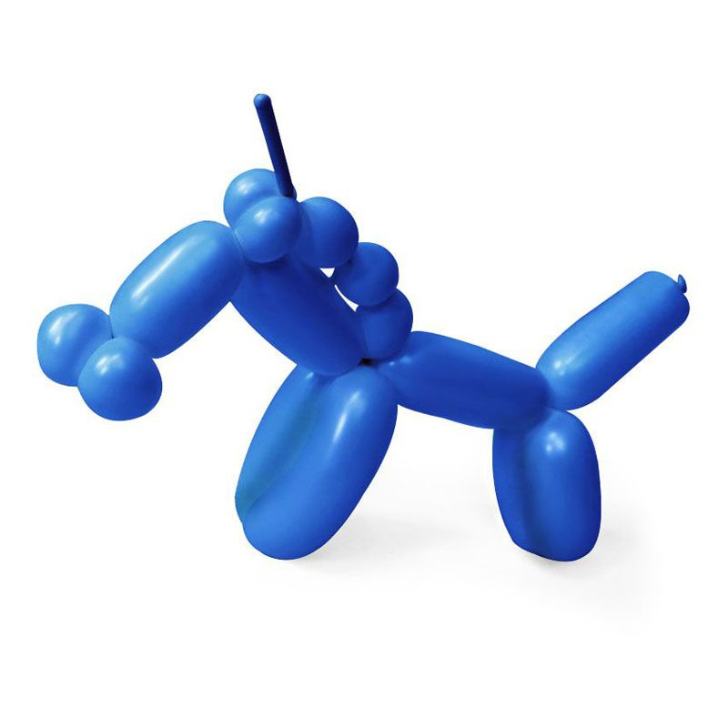 ШДМ 260" Decobal Синий, Пастель (Яркий Синий) / Navy blue, латексный шар, 100 шт  #1