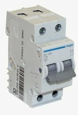 Купить Автовыключатель HAGER 2MT 232А B32 2-х полюсный по низкой цене в ...