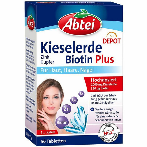 Пищевая добавка Abbey Silica Биотин Плюс - купить с доставкой по ...