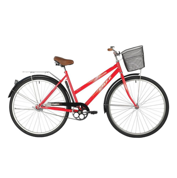 Велосипед FOXX 28" FIESTA, сталь, передняя корзина, 20" - купить по ...