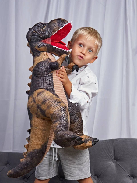 Динозавр ТиРекс 70 см. Мягкая игрушка. - купить с доставкой по выгодным ...