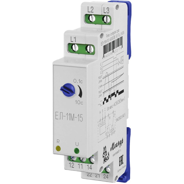 Реле контроля трехфазного линейного напряжения МЕАНДР (реле контроля ...