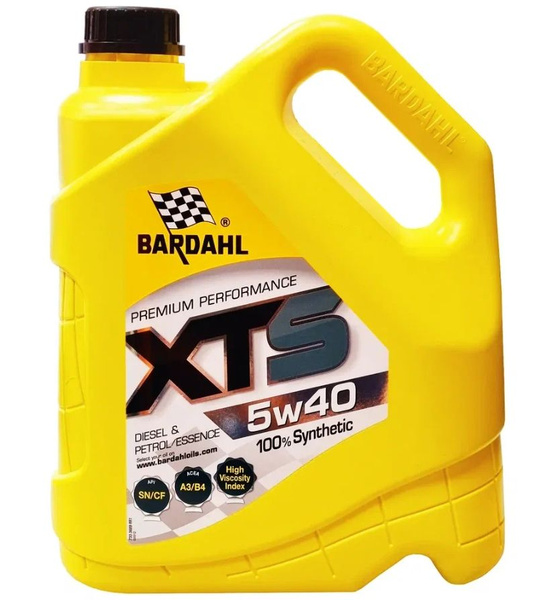 Масло моторное Bardahl 5W-40 - купить в интернет-магазине OZON (540050150)