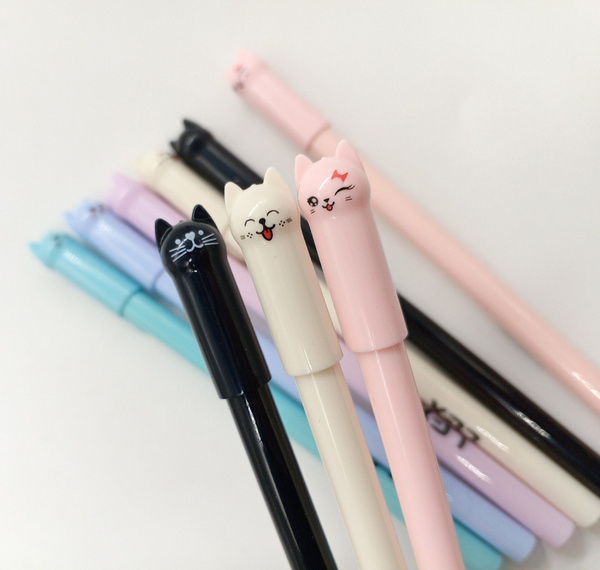 Tukzar Набор ручек Гелевая, толщина линии: 0.5 мм, цвет: Синий, 12 шт ...