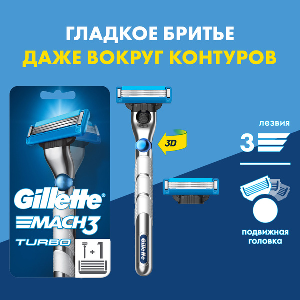 Gillette Mach3 Turbo Станок Купить