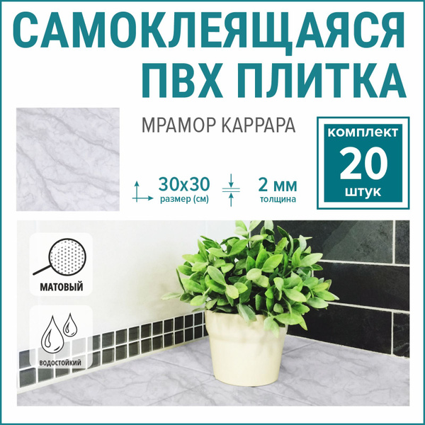 Характеристики Панели самоклеющиеся для стен и пола моющиеся ...