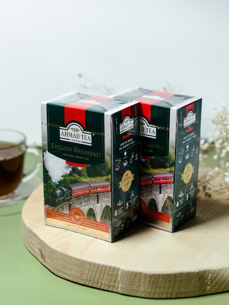 Чай чёрный Ahmad Tea English breakfast 2 шт. по 100 гр. (12/26) №2 ...