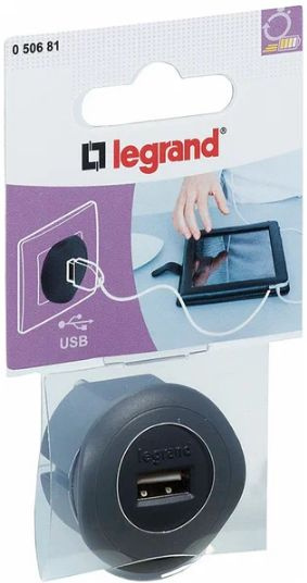 Сетевое зарядное устройство Legrand ELIUM, 5 Вт - купить по выгодной ...