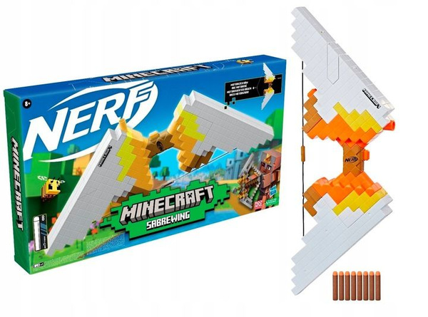 Игрушечное оружие HASBRO Nerf Minecraft Sabrewing - Лук нерф майнкрафт ...