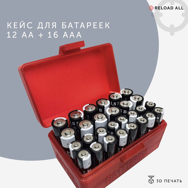 Контейнер для батареек Пластик купить по доступной цене с доставкой в ...