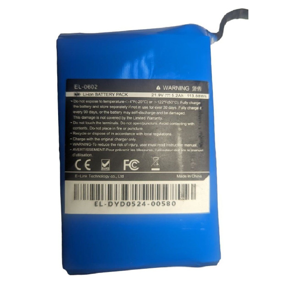 Аккумулятор для детского электромотоцикла roobax Harley GoGo 21.9в 5 ...