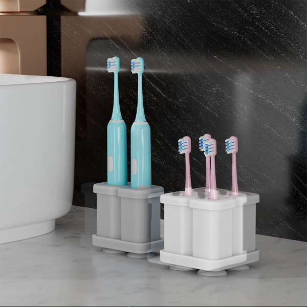 Электрическая зубная щетка/подставка для зубных щеток 2 или 4 шт ...