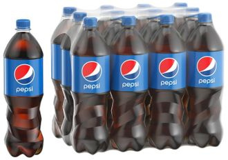 Pepsi Cola (Пепси) 1 л напиток газированный 12 штуки - купить с ...