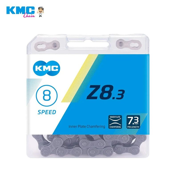 Цепь для велосипеда KMC Z8.3, 6/7/8 скоростей, велосипедная - купить с ...